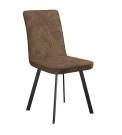 Стул DikLine 208 AN19 шоколад, ножки черные Стул DikLine 208 AN19 шоколад, ножки черные
