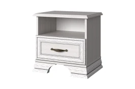 Тумба прикроватная 1S, TIFFANY, цвет вудлайн кремовый