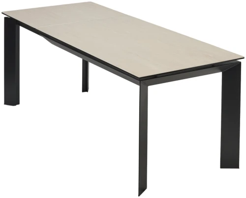 Стол CREMONA 140 TL-142, испанская керамика/ черный каркас, ®DISAUR