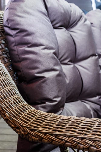 Двухместный диван из ротанга МЭДИСОН «MADISON» арт.М03195 brown с подушками на сидение и спинку