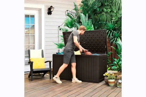 Сундук PALRAM XL 870 л, тёмно-коричневый (2025)