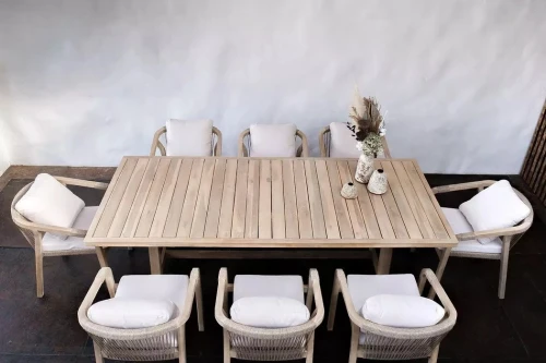 Обеденная группа из акации RIMINI L  Joygarden