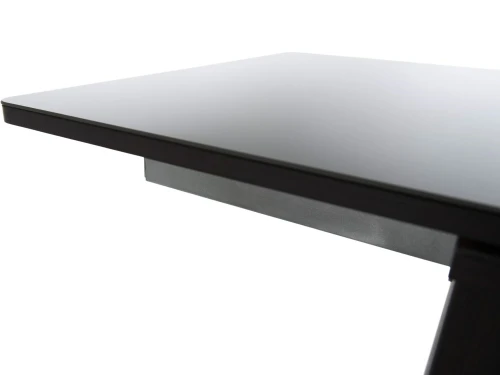 Стол «Сардиния» стекло, черный