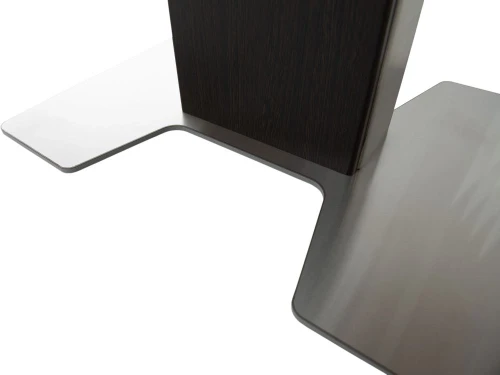 Стол «Сардиния» стекло, черный