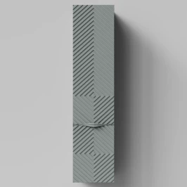 Пенал Эйфория 35 F4, пример RAL 7005 Мышино-серый, матовая, подвесной, правый