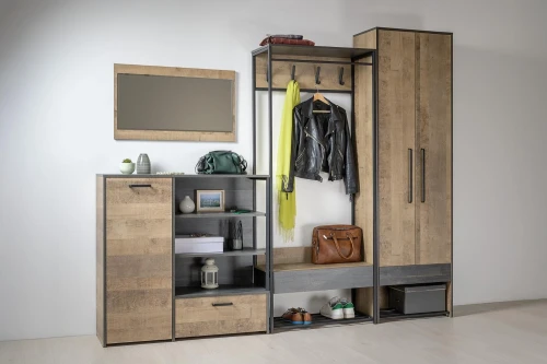 Прихожая 15.120 N Трувор Дуб Гранж Песочный, Интра