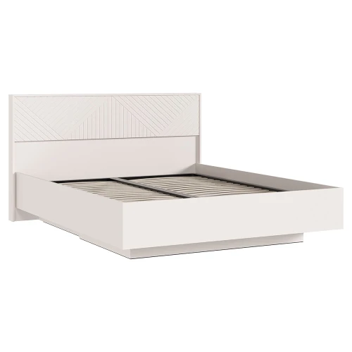 Кровать парящая с ортопедическим основанием (металл) Флэш 1,6 м, Кашемир