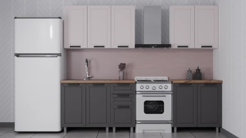 Готовый кухонный гарнитур ГК Аленушка 2 м  Лилия Кашемир/Сталь,скоба черный,сонома