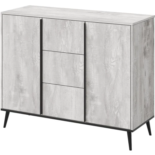 Комод «Саванна» КМК 0973.16, бетон пайн светлый