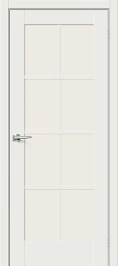 Межкомнатная дверь BRAVO Прима-11.1 White Matt Magic Fog