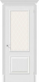 Межкомнатная дверь экошпон ĒLPORTA Классико-13 Virgin White Сrystal