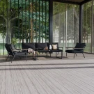 Лаунж зона FESTA черная с трехместным диваном Лаунж зона FESTA черная с трехместным диваном