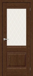 Межкомнатная дверь экошпон mr.wood Прима-3 Brown Dreamline White Сrystal