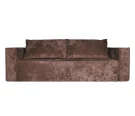 Диван еврокнижка Лофт Люкс плюш  коричневый