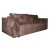 Диван еврокнижка Лофт Люкс плюш  коричневый