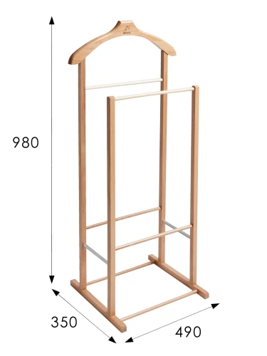 ъВешалка костюмная В 27Н светло-коричневый