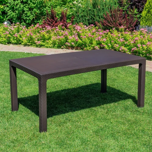 Обеденный стол JULY коричневый