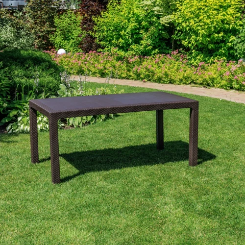 Обеденный стол JULY коричневый