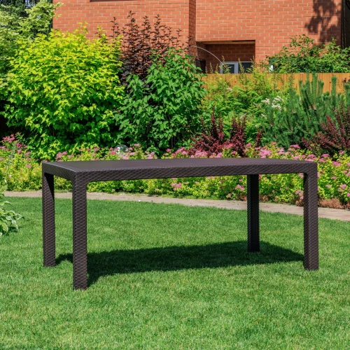 Обеденный стол JULY коричневый