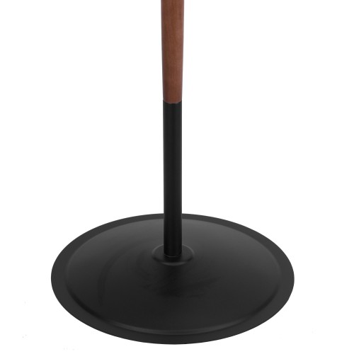 Вешалка напольная Д 1 ЛАЙТ черный/средне-коричневый