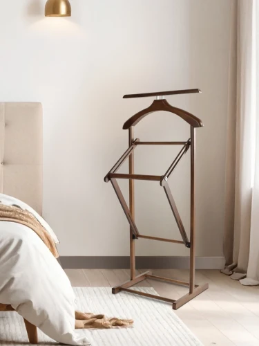 Вешалка костюмная складная В 21Н средне-коричневый