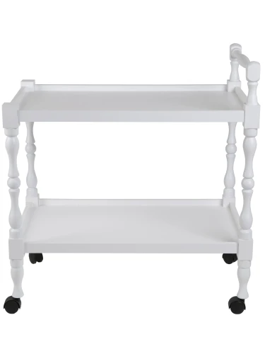 Стол сервировочный Бридж белый