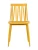 GH105/DC455 Стул пластиковый, ЖЕЛТЫЙ, каркас металл
