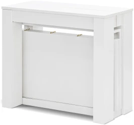 Стол-консоль (трансформер) В2432 белый дуб