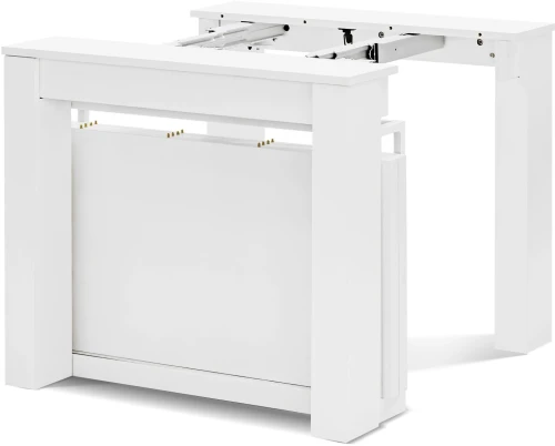 Стол-консоль (трансформер) В2432 белый дуб