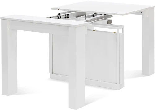 Стол-консоль (трансформер) В2432 белый дуб