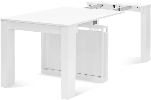 Стол-консоль (трансформер) В2432 белый дуб