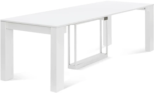 Стол-консоль (трансформер) В2432 белый дуб