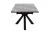 Стол DikLine SFE140 Керамика Серый мрамор/подстолье черное/опоры черные (2 уп.)