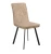 Стул DikLine 208 AN18 бежевый, ножки черные