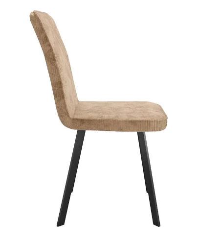 Стул DikLine 208 AN18 бежевый, ножки черные