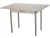 Стол М20 ДП1-02-05 900(1200)*600, ЛДСП:Наоми, Н/стола (Металлик)
