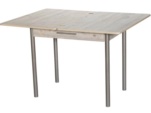 Стол М20 ДП1-02-05 900(1200)*600, ЛДСП:Наоми, Н/стола (Металлик)