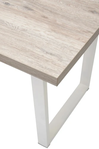 Стол ЛОФТ 160 Дуб Анкона/ Белый М-City