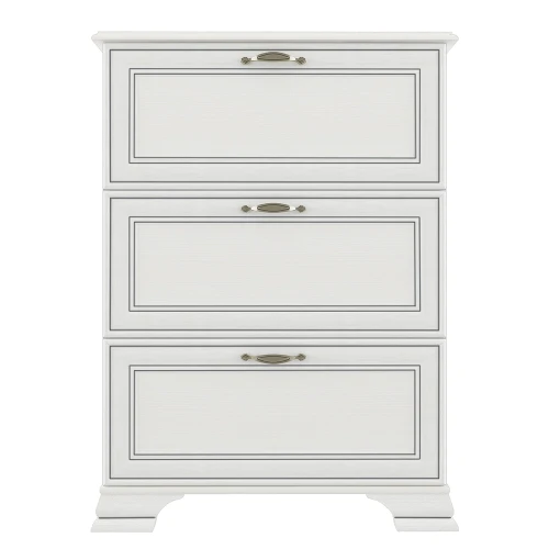 Тумба для обуви 3D TIFFANY, цвет вудлайн кремовый