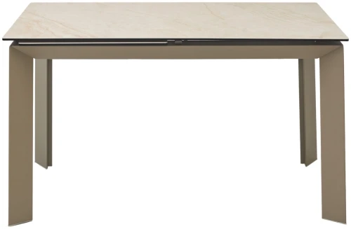 Стол CREMONA 140 KL-105, итальянская керамика / Тауп, ®DISAUR