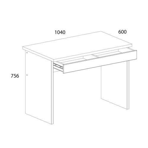 Стол 1S, DIESEL , цвет дуб мадура