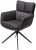 Стул LUIS 360 град. поворот Серый Maison 99# / OTE COBBLE 457 / черный каркас, ®DISAUR