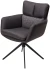 Стул LUIS 360 град. поворот Серый Maison 99# / OTE COBBLE 457 / черный каркас, ®DISAUR