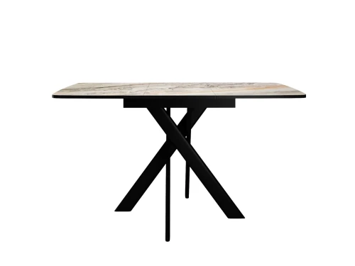 Стол DikLine DKB110, Керамика Venetian Brown Light глянец, опоры черные