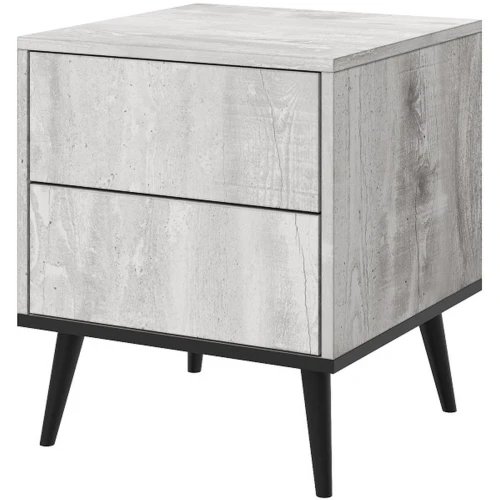 Тумба «Саванна» 2Я КМК.0973.19, бетон пайн светлый