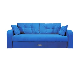 Диван-еврокнижка ДУБЛИН люкс синий