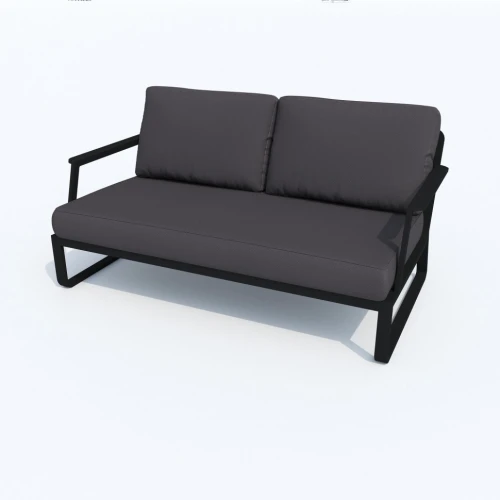 Лаунж зона ESTIVO антрацит - каркас карбон