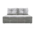 Диван аккордеон Марс Мини велюр серый 140