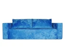Диван еврокнижка Лофт Люкс плюш  синий