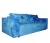 Диван еврокнижка Лофт Люкс плюш  синий